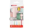 Maalikynä Edding 751 Paint Marker 1-2mm 5 väriä - Lasitaulutussit, liidut - 95081 - 1