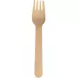 Ruokahaarukka puinen 16,5 cm FSC/100kpl - Kertakäyttöastiat - 279531 - 1
