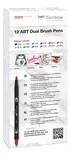 Tombow ABT Dual Brush 12P-1 Basic (12) - Taidekynät - TOM11121 - 2