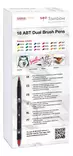 Tombow ABT Dual Brush 18P-1 Basic 1 (18) - Taidekynät - TOM11181 - 2