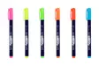 Tombow Brush pen Fudenosuke hard neon ass (6) - Kalligrafiakynät - TOM13121 - 4