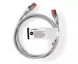 Verkkokaapeli Nedis CAT6 S/FTP 10m harmaa - Näyttö- ja videokaapelit - 12981 - 1