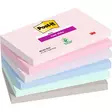 Viestilappu Post-it Super Sticky 76x127mm soulful 6 kpl - Viestilaput, muistilaput, kuutiot - 236881 - 1