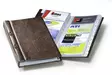 VISIFIX KÄYNTIKORTTIALBUMI Ruskea - Käyntikorttitelineet ja -kansiot - 238211 - 1
