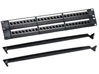 19" Blank patch panel, 48port - Patch panels - PP-003BLANK1 - 1