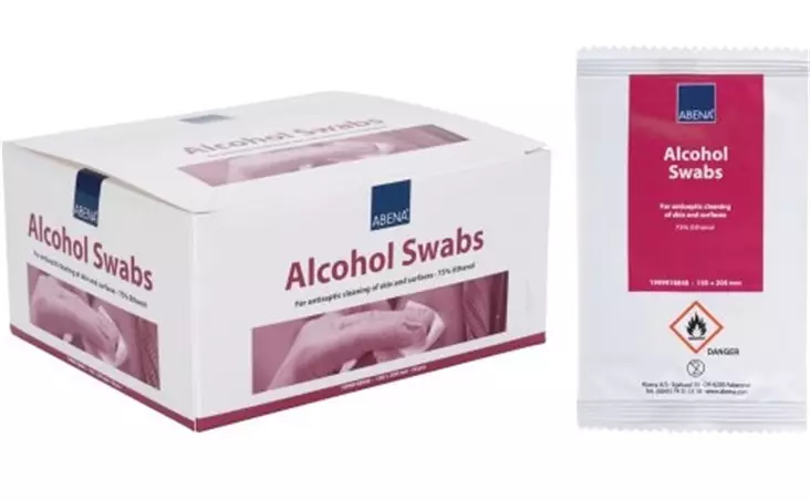 Desinfektioliina Abena Disinfection Wipes 20x15cm 50 kpl - Henkilöhygienia, ihon hoitotuotteet - 395141 - 1