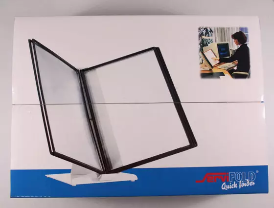 Pikahakuteline pöydälle Servifold 118220 20 taskua - Selailutelineet, pikahakutelineet - 61701 - 1