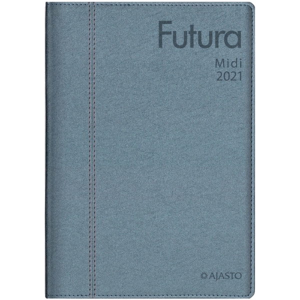 Ajasto Futura Midi pöytäkalenteri 2021 mustikka - Pöytäkalenterit - 2676214221 - 1