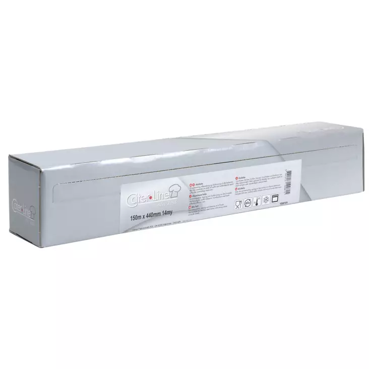 Alumiinifolio ABENA Caterline 14my 44x150m, leikkurilaatikossa - Siivous-ja keittiötarvikkeet - 160941 - 1