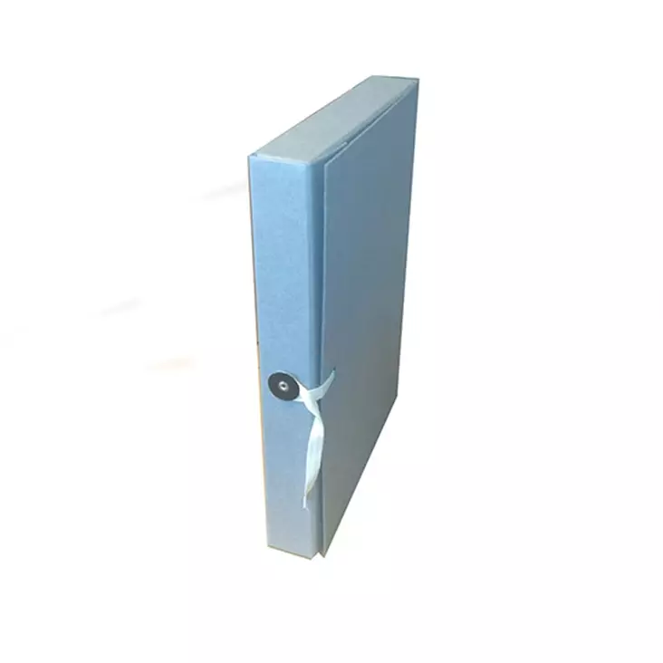 Arkistokotelo BL A4 8cm nappi/nauha - Arkistointi - 77821 - 1