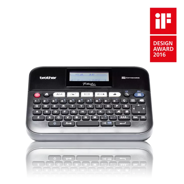 Brother PT-D450VP tarratulostin - Brother tarrakirjoittimet ja tarrateipit - PTD450VPZW1 - 1