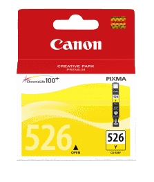 Canon CLI-526Y,Yell. Pixma MG6150/6250/8150/8250 - Canon mustesuihkupatruunat - 4543B001 - 1