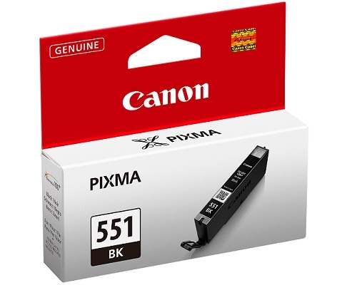 Canon CLI-551bk,Pixma iP7250,MG5450/6350 - Canon mustesuihkupatruunat - 6508b001 - 1