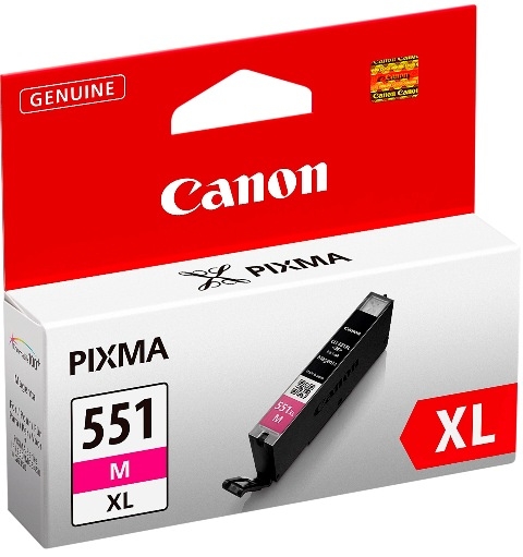 Canon CLI-551M XL magenta mustepatruuna 11ml 645s. - Canon mustesuihkupatruunat - 6445B001 - 1