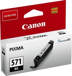 Canon CLI-571BK musta mustekasetti - Canon mustesuihkupatruunat - 0385C001 - 1