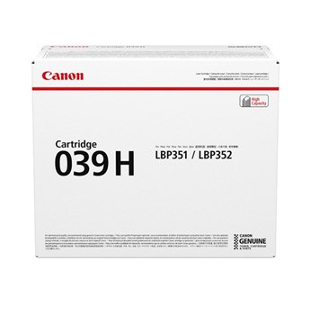 Canon CRG 039H musta 25000s - Canon laserkasetit - 0288C001 - 1
