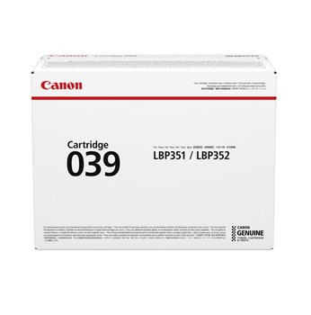Canon CRG 039 musta 11000s - Canon laserkasetit - 0287C001 - 1