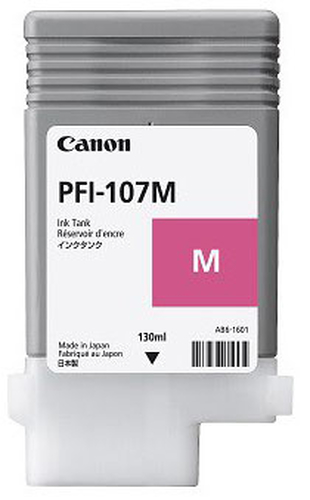 CANON PFI-107M magenta 130ml - Canon mustesuihkupatruunat - 6707B001 - 1