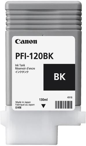Canon PFI-120 Musta, 130ml - Canon mustesuihkupatruunat - 2885C001 - 1
