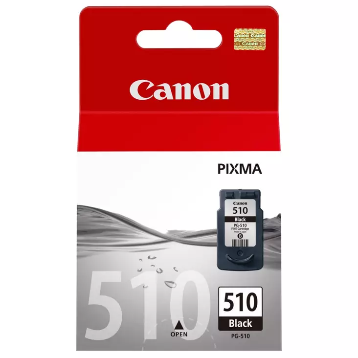 Canon PG-510 musta 220s Pixma MP240/260/480 - Canon mustesuihkupatruunat - 2970B001 - 1