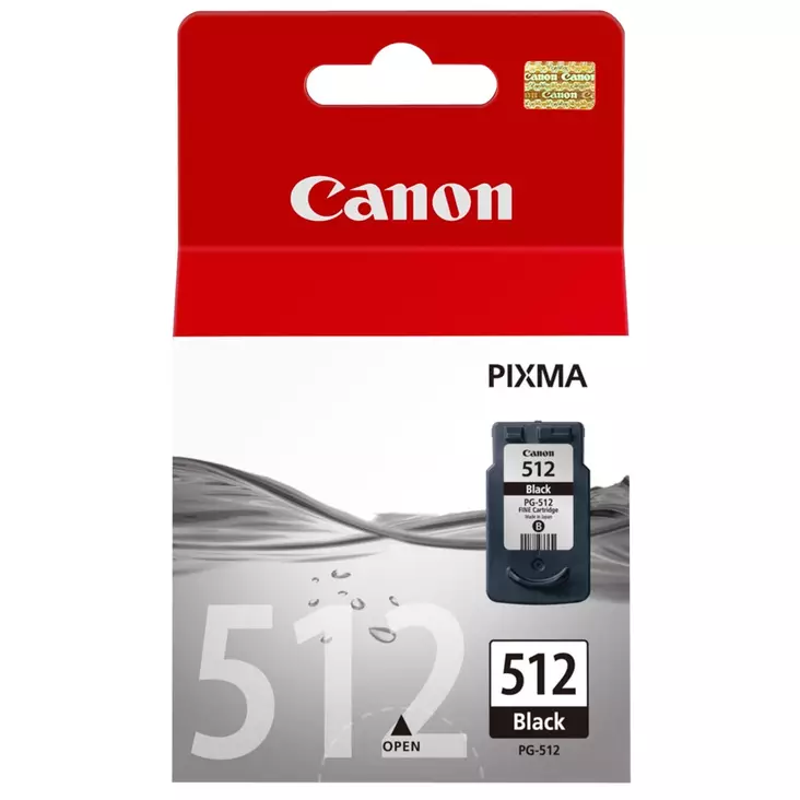 Canon PG-512 musta 400s Pixma MP240/260/480 - Canon mustesuihkupatruunat - 2969B001 - 1