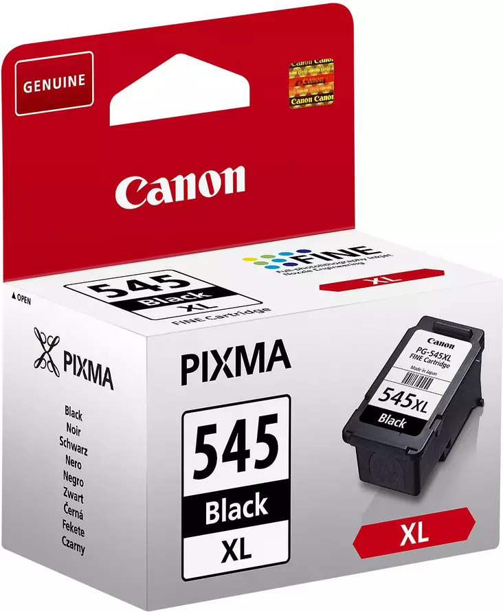 Canon PG-545XL musta väri 15ml, iP2850, MG2450 - Canon mustesuihkupatruunat - 8286B001 - 1