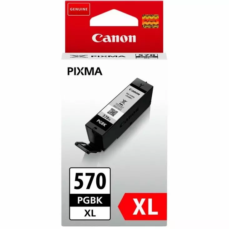 Canon PGI-570 XL pigmenttimusta 500s. - Canon mustesuihkupatruunat - 0318C001 - 1