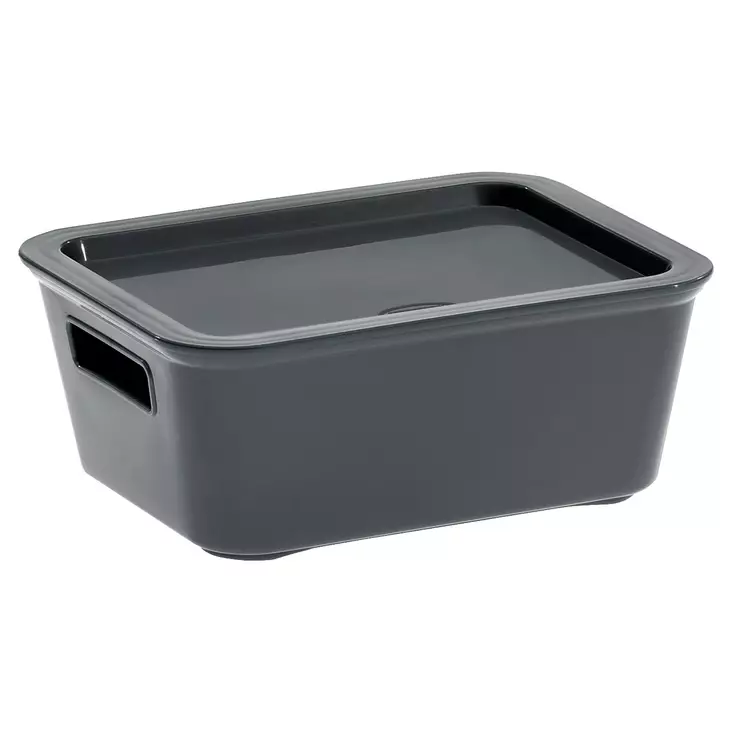 Cep Bella säilytyslaatikko 1,18 l, hiilenharmaa - Säilytyslaatikot, -kuutiot - 2345280061 - 1