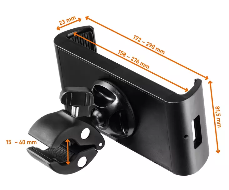 Durable tablettiteline TOUGH CLAMP - Näytön telineet - 894601 - 1