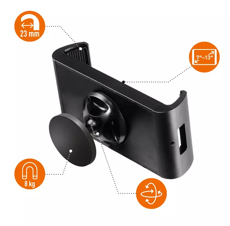Durable tablettiteline TOUGH MAGNETIC XL - Näytön telineet - 894701 - 1
