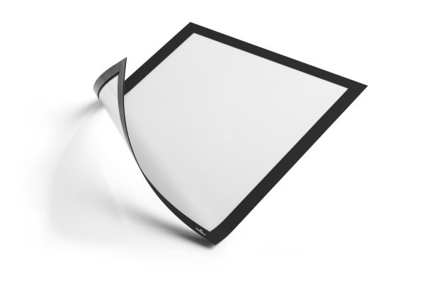 Durable DURAFRAME ® MAGNETIC A4 musta 5 kpl - Magneettitaskut - 486901 - 1