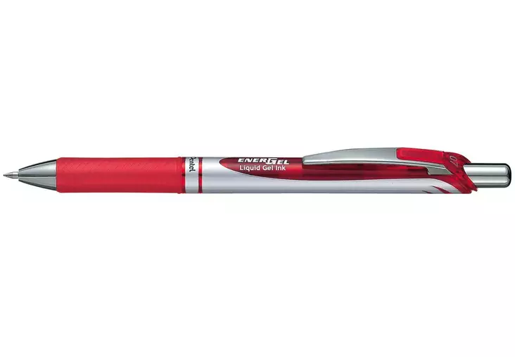 Geelikynä 0,7mm PENTEL Energel punainen - Geelikynät - 130131 - 1