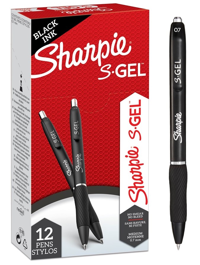 Geelikynä Sharpie S-Gel 0,7 sininen - Geelikynät - 18051 - 1