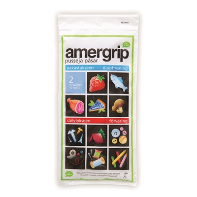 Grip-pussi Amergrip 2 l/10kpl - Salpapussit - 264191 - 1