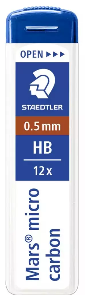 Irtolyijy Staedtler Mars Micro 250 05 B/12 lyijyä - Lyijykynät - 303301 - 2