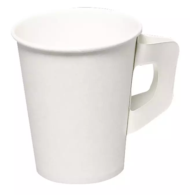 Kahvikuppi Gastro-Line 180/210ml korvallinen valkoinen/50kpl - Kertakäyttöastiat - 279441 - 2