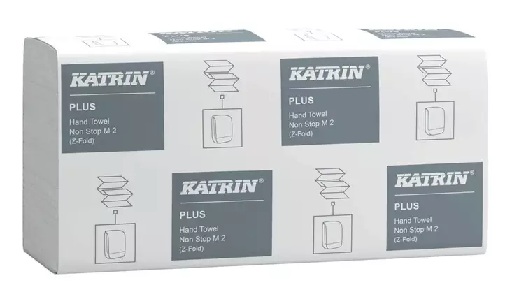 Katrin 87181 käsipaperi Plus Non-Stop M 2-krs, 2835 arkkia - Käsipyyhkeet - 87181 - 2