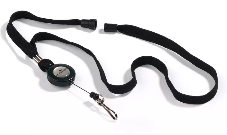 Kaulanauha Jojo Durable 8223 musta 10 kpl - Nimikortit, kongressineulat, kaulanauhat - 822301 - 2