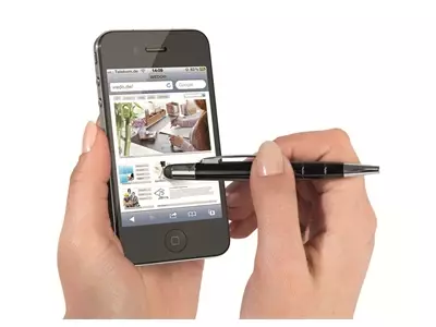 Kosketuskynä 2in1 Wedo Mini musta - Kuivamustekynät - 393131 - 1