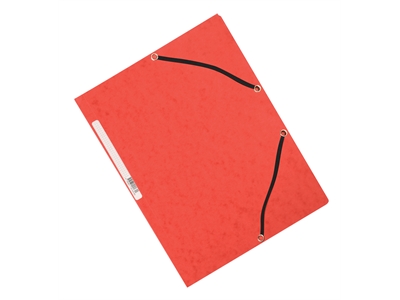 Kulmalukkosalkku Q-Connect A4 kartonki punainen - Kansiot - 202061 - 1