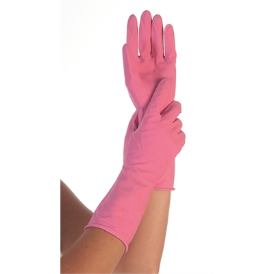 Kumisormikas latexvaaleanpunainen S - Siivous-, suojakäsineet - 270311 - 1