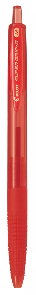 Kuulakynä Pilot Super Grip G M punainen - Kuivamustekynät - 305111 - 1