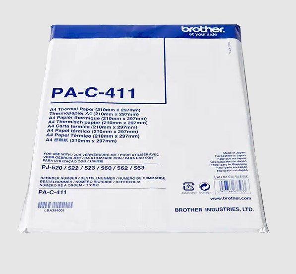 Lämpöpaperi A4 100 arkkia - Laskukone- ja maksupääterullat - PAC411 - 1