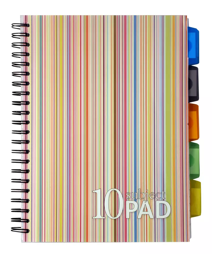 Luentovihko 10 välilehteä A4 PP - Vihkot ja lehtiöt - 140311 - 1