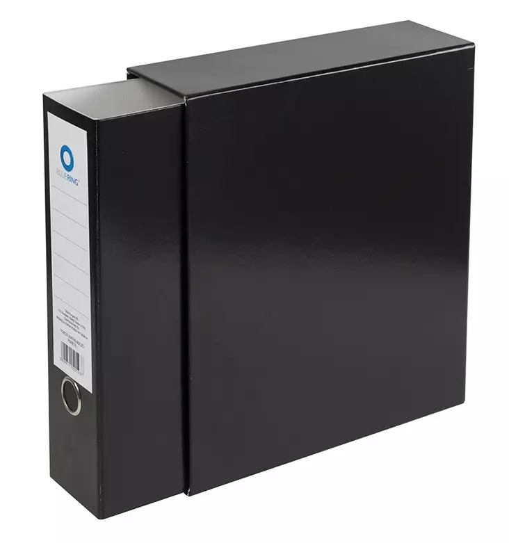 Mappi A4 kotelolla musta - Mapit - SOMTOK1 - 1