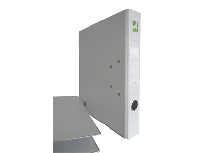 Mappi Q-Connect+ 500 A4 metallivahvike valkoinen - Mapit - 200261 - 1