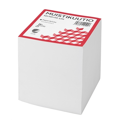 Muistikuutio 10X10X10cm 80g - Viestilaput, muistilaput, kuutiot - 292521 - 2