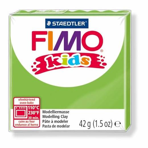Muovailuvaha 42g FIMO Kids Lime - Muovailuvahat - 803051 - 1