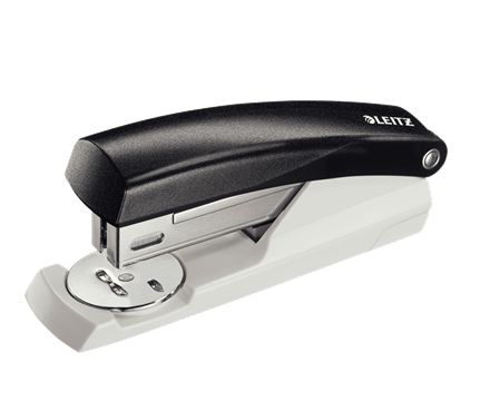 Nitoja LEITZ 5501 (24/6) musta, kapasiteetti 25 arkkia - Nitojat, nitomanastat - 124801 - 1