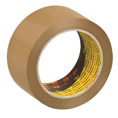 Pakkausteippi Scotch 6890 50 mm x 66 m ruskea - Huomio- ja pakkausteipit - 248001 - 2